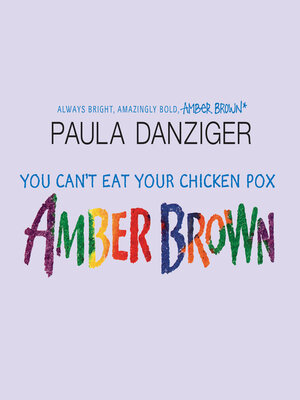 cover image of You Can't Eat Your Chicken Pox Amber Brown